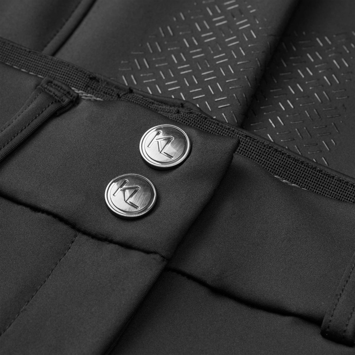 Kingsland Reithose KLKaya Knie Grip Schwarz