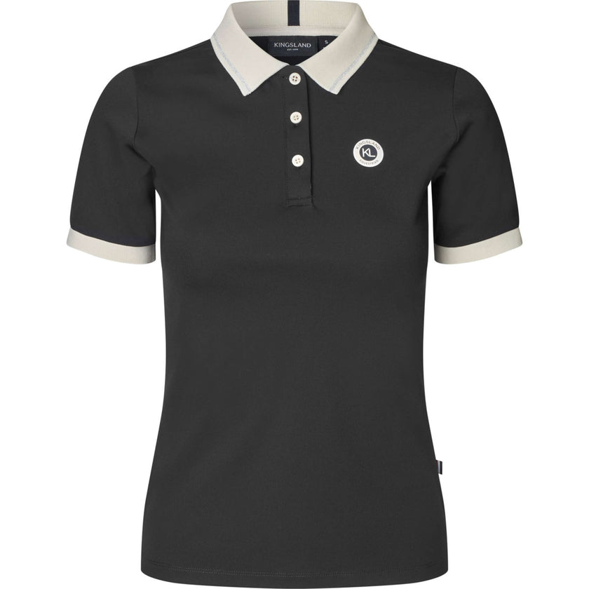Kingsland Polo Shirt KLLaura Schwarz