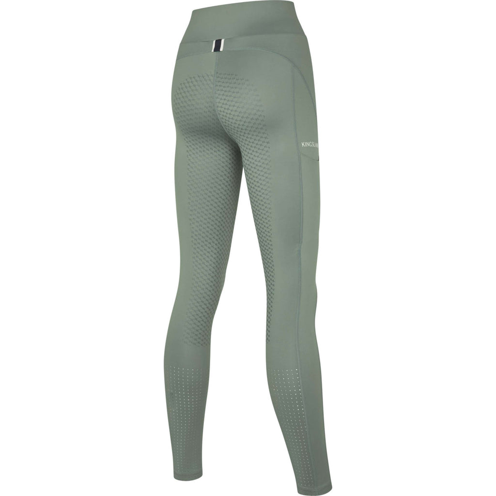 Kingsland Reitleggings KLLindsey F-Tec Full Grip Green Agave