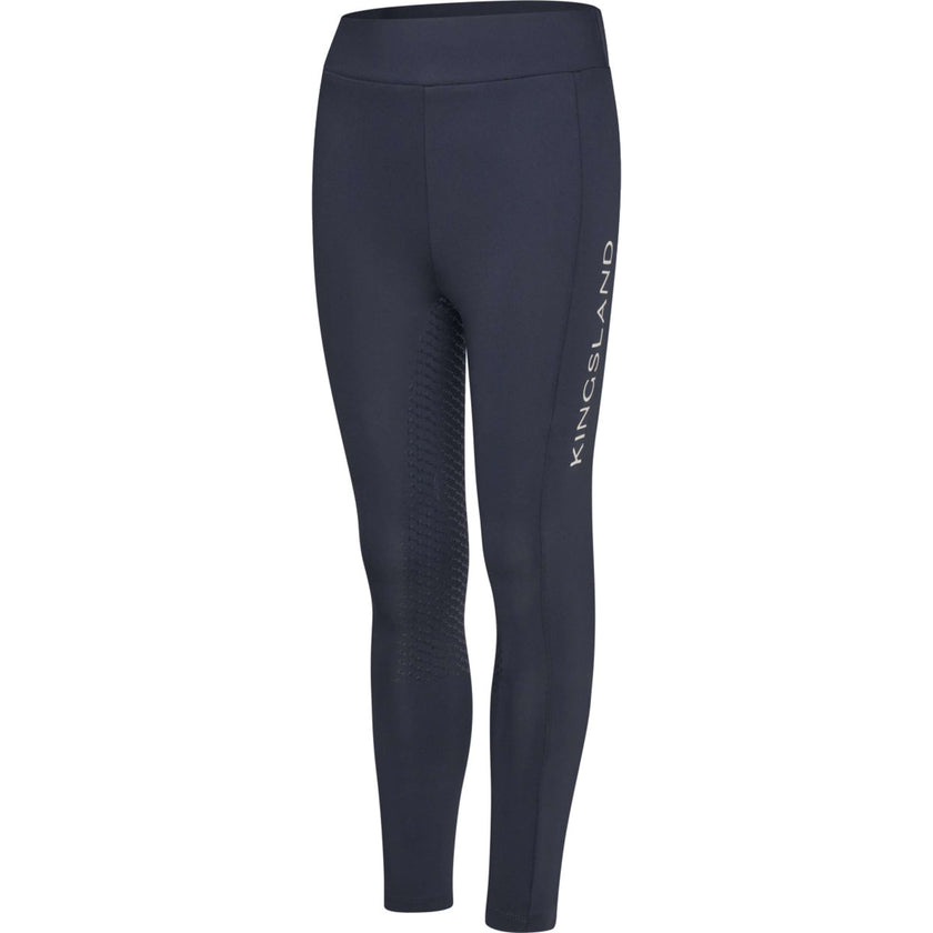 Kingsland Reitleggings KLLilo Junior F-tec 5 Full Grip Navy Kingsland Reitleggings KLLilo Junior F-tec 5 Full Grip Navy