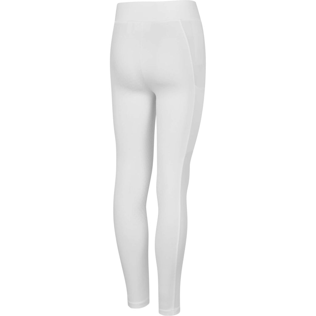 Kingsland Reitleggings KLLily Junior F-Tec 5 Full Grip Weiß