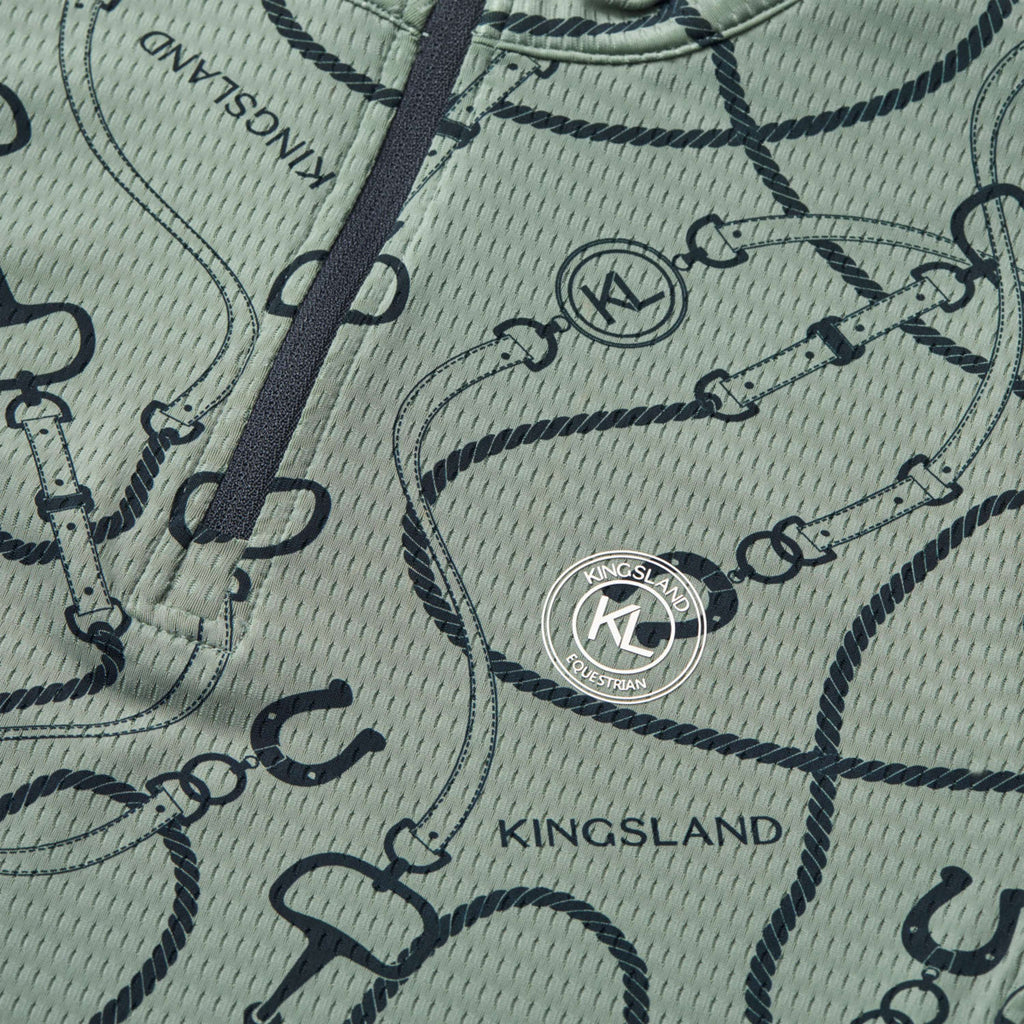 Kingsland Trainingsshirt KLLarissa Green Agave