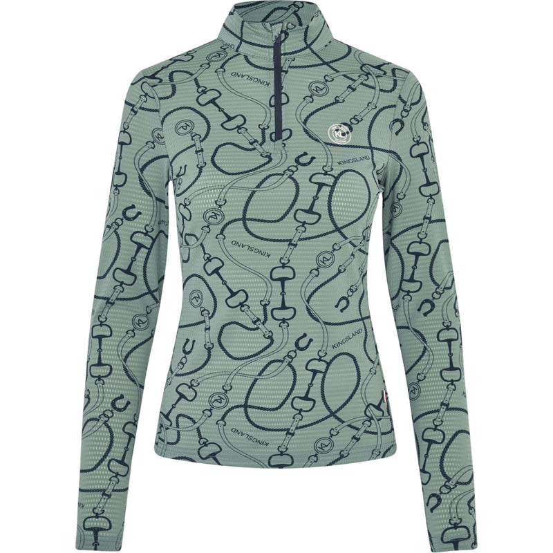 Kingsland Trainingsshirt KLLarissa Green Agave