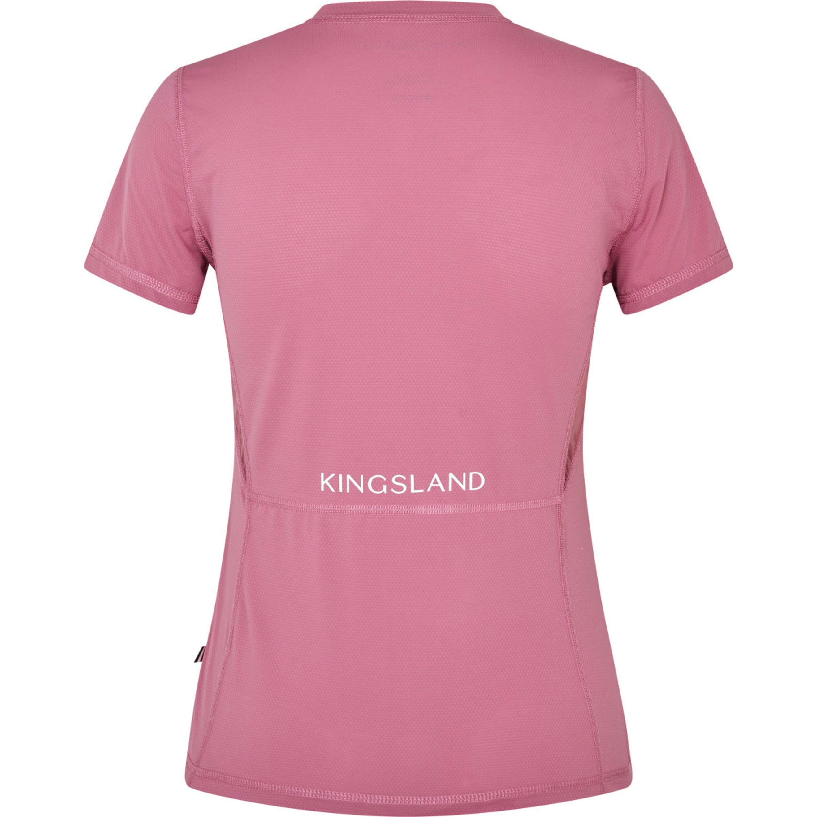 Kingsland T-Shirt KLLeona Technical Heather Rose