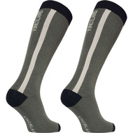 Kingsland Reitsocken KLLaura Coolmax 2 Pack Green Agave