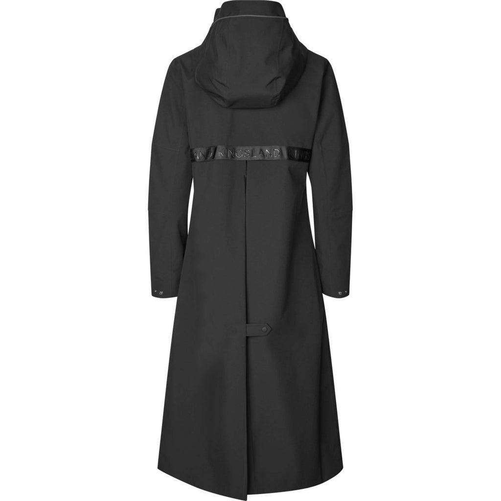 Kingsland Lange Jacke KLLucia Wasserdicht Schwarz