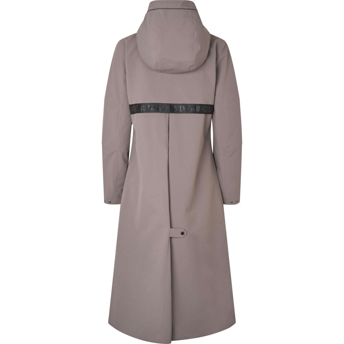 Kingsland Lange Jacke KLLucia Wasserdicht Brown Iron