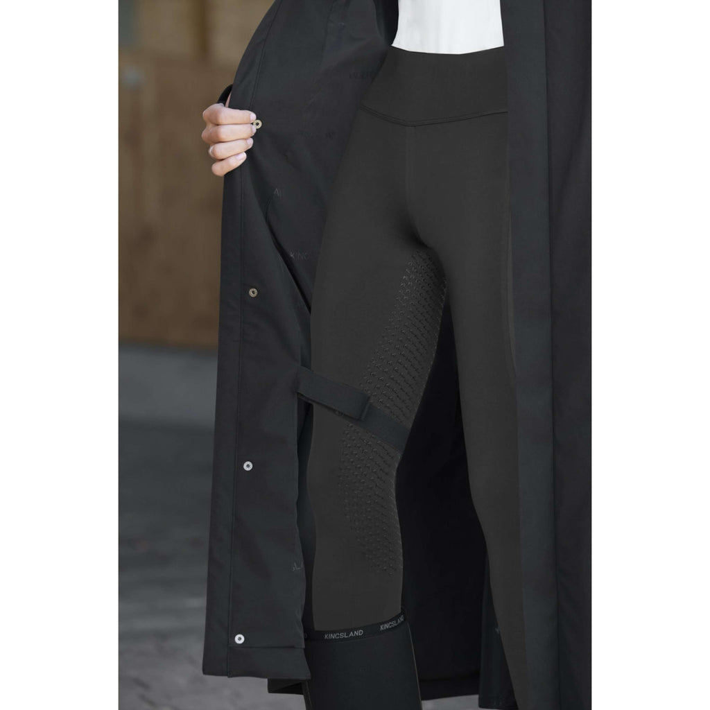 Kingsland Lange Jacke KLLucia Wasserdicht Schwarz