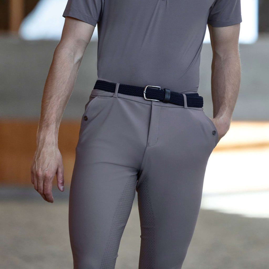 Kingsland Reithose KLKoa Seamless Full Grip Brown Iron