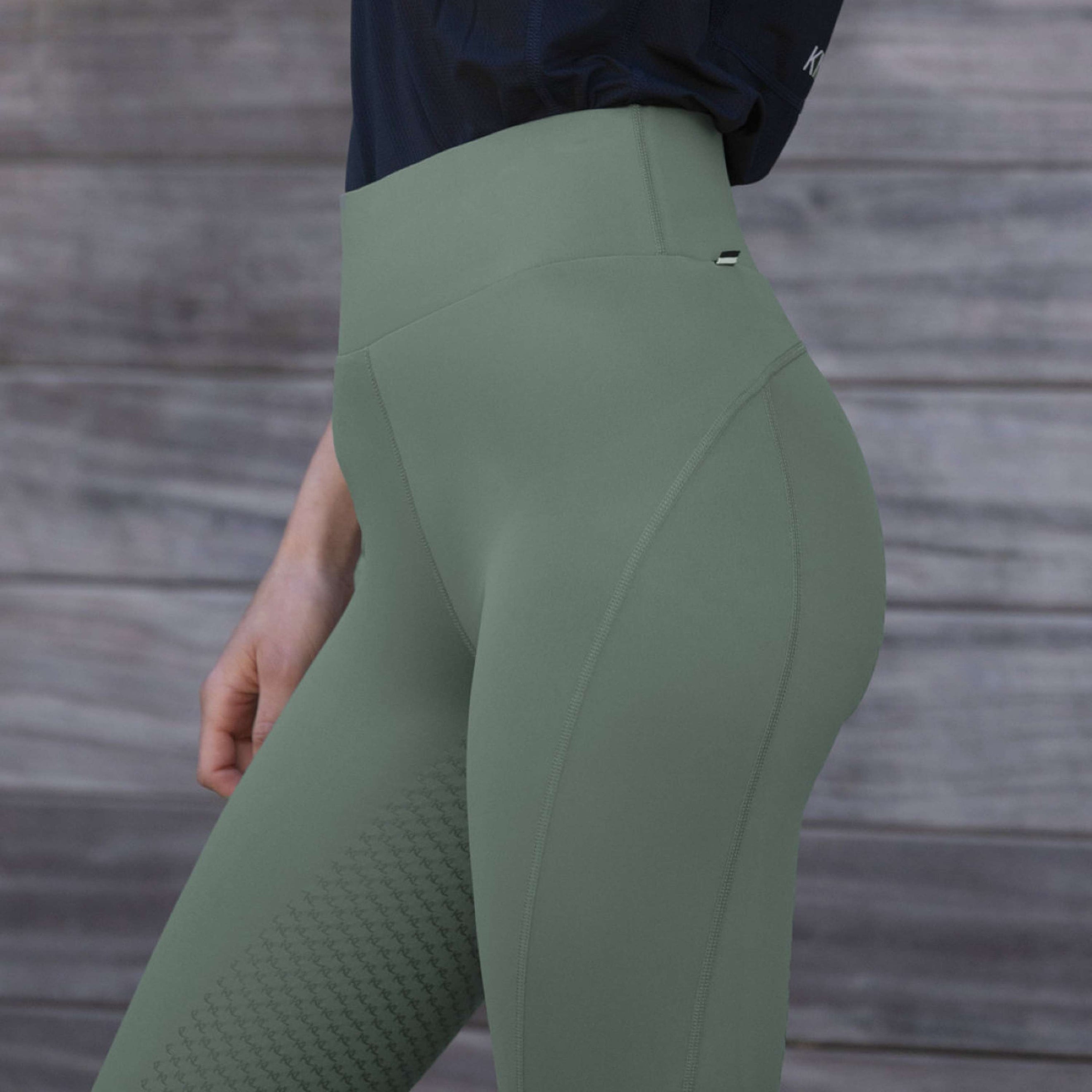 Kingsland Reitleggings KLLindsey F-Tec Full Grip Green Agave