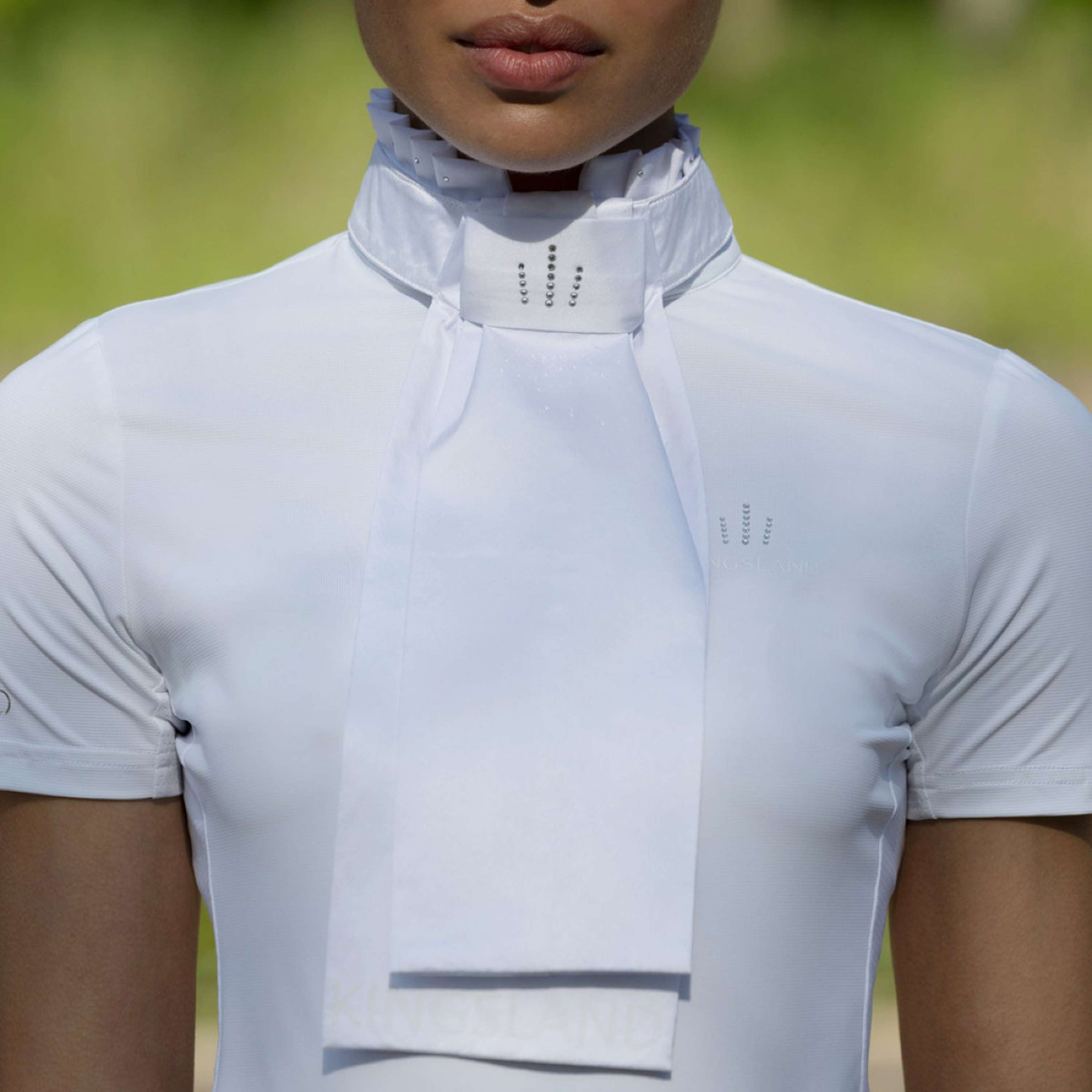 Kingsland Plastron KLNeroli Weiß Kingsland Plastron KLNeroli Weiß