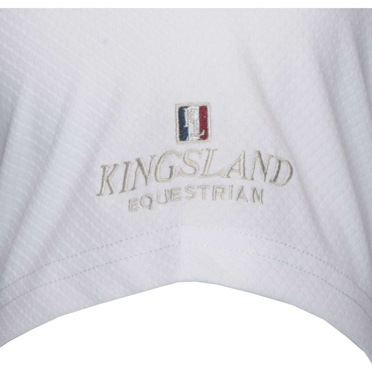 Kingsland Turniershirt Classic Kurzarm Herren Weiß