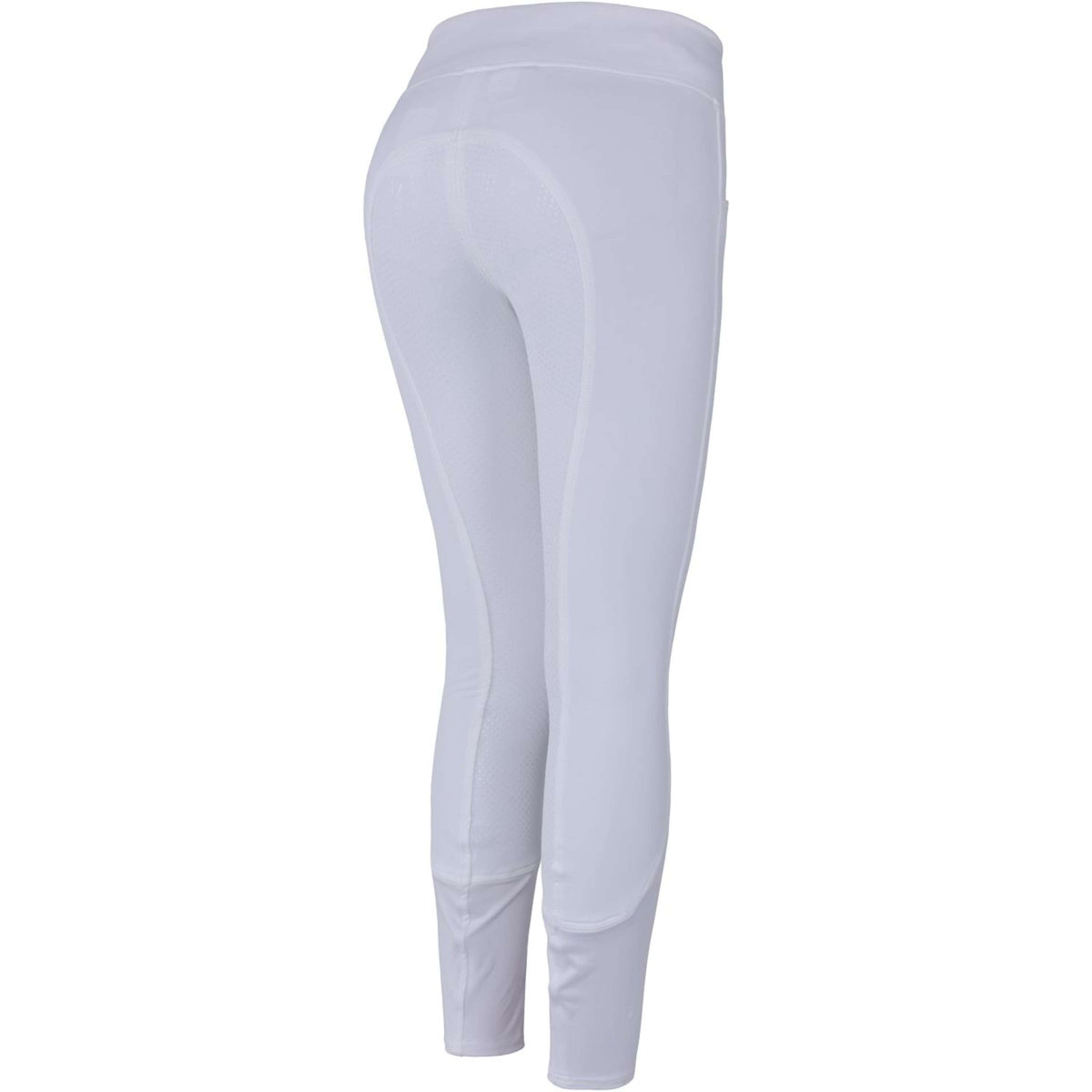 Kingsland Reitleggings Katja E-Tec mit Full-Grip Damen Weiß Kingsland Reitleggings Katja E-Tec mit Full-Grip Damen Weiß