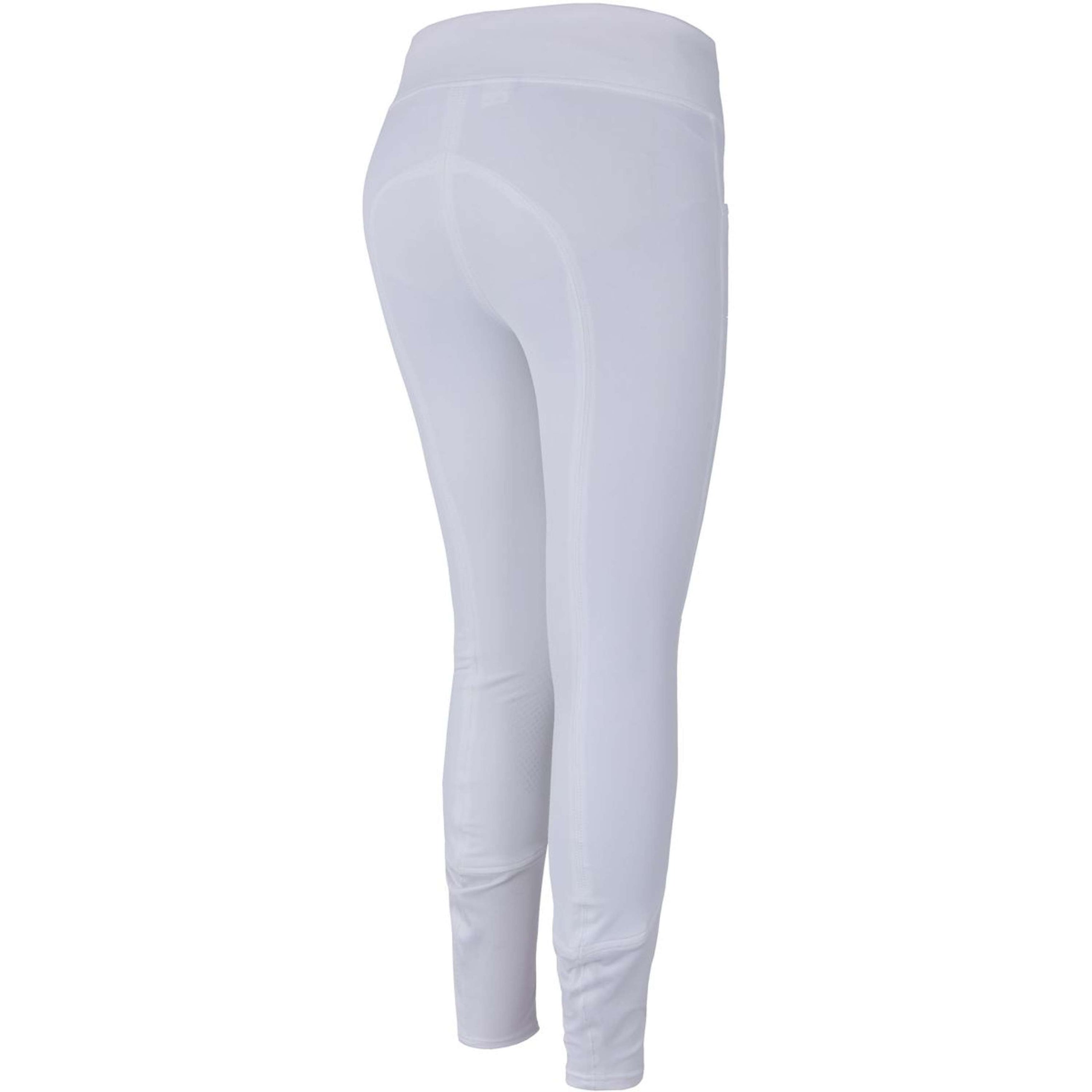 Kingsland Reitleggings Katja E-Tec mit Knie-Grip Damen Weiß