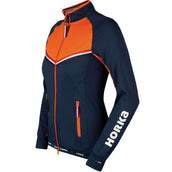 KNHS Jacke Fan NL Damen Blau/Orange