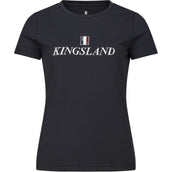 Kingsland Shirt Classic Kurze Ärmel Damen Navy