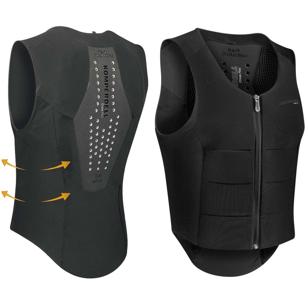 Komperdell Rückenprotector Flexfit Regular New Schwarz