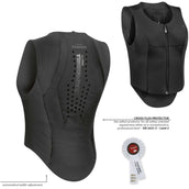 Komperdell Rückenprotector Flexfit Schlank Schwarz/Grau