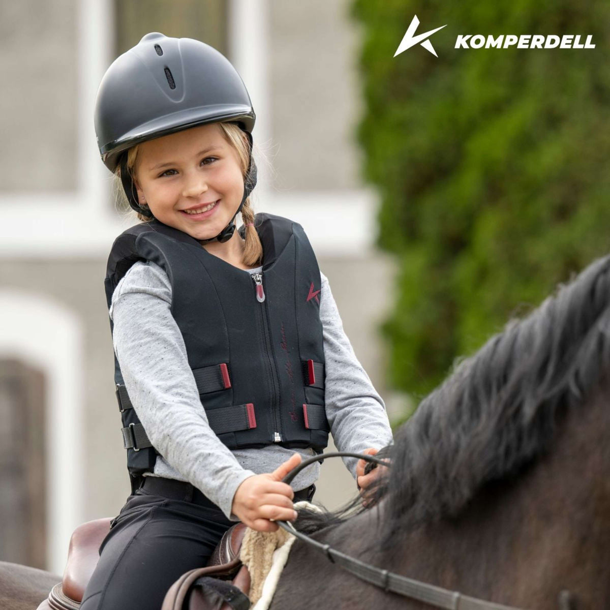 Komperdell Sicherheitsweste Ultra Vario Junior Schwarz