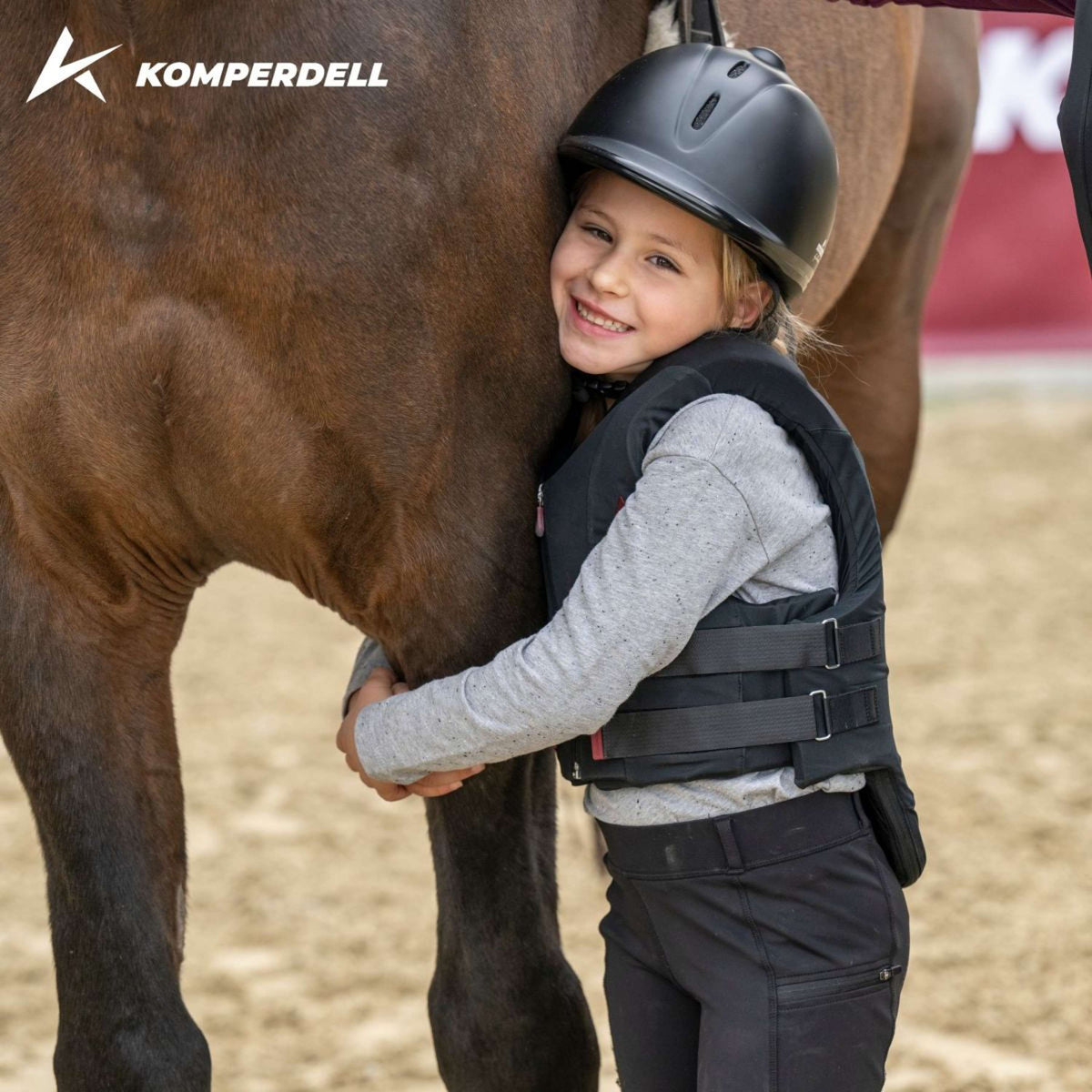 Komperdell Sicherheitsweste Ultra Vario Junior Schwarz