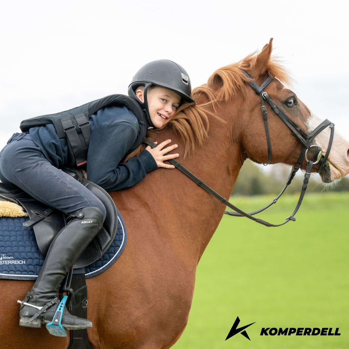 Komperdell Sicherheitsweste Ultra Vario Junior Schwarz