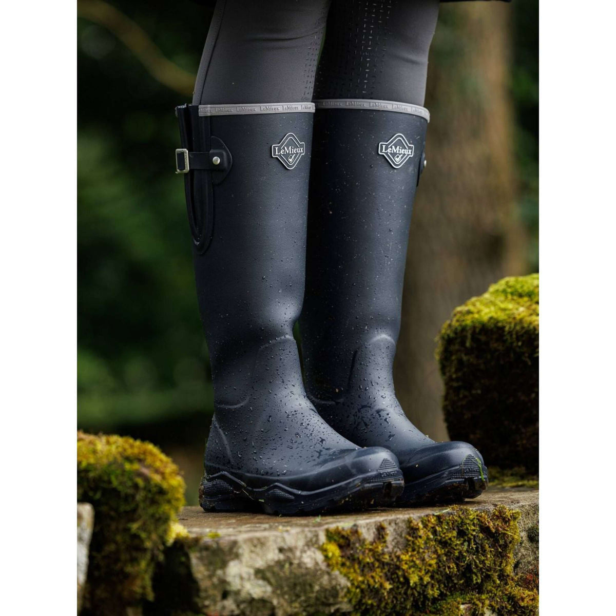 LeMieux Regenstiefel Stride Navy