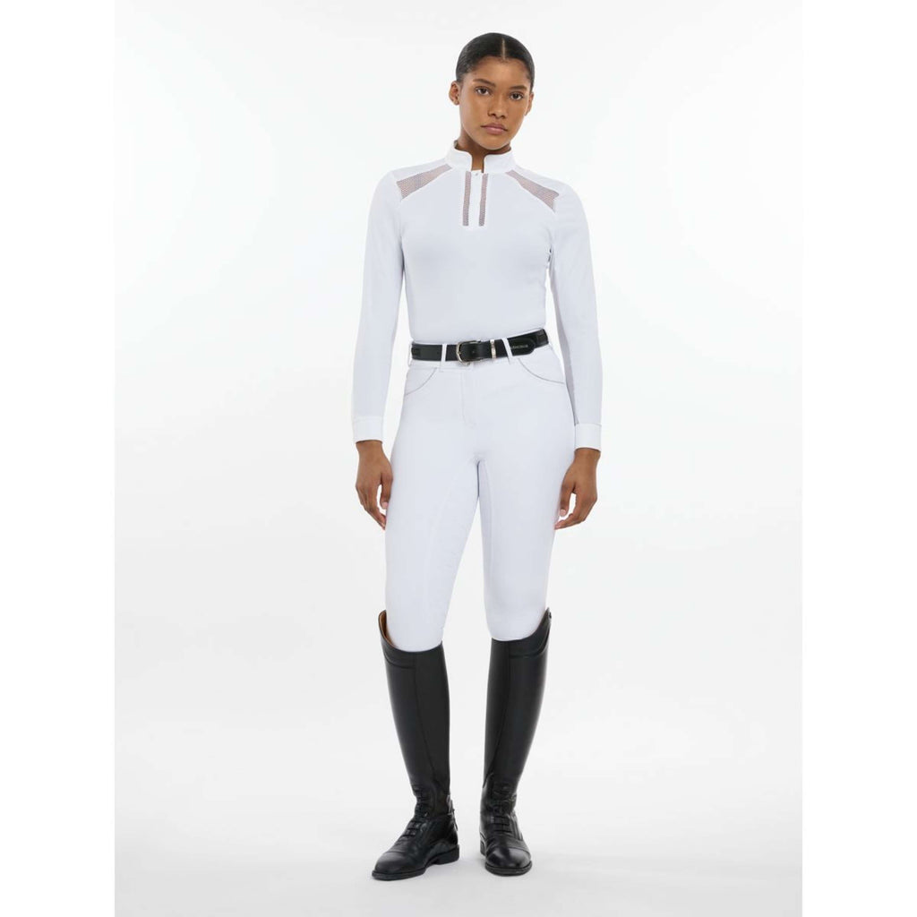 LeMieux Turniershirt Camille Lange Ärmel Weiß