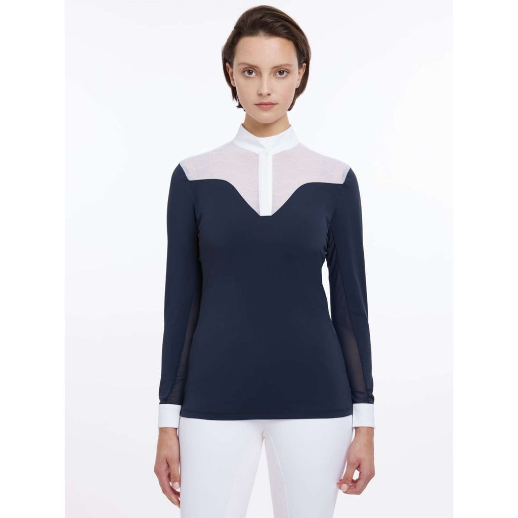 LeMieux Turniershirt Emily Lange Ärmel SS25 Navy