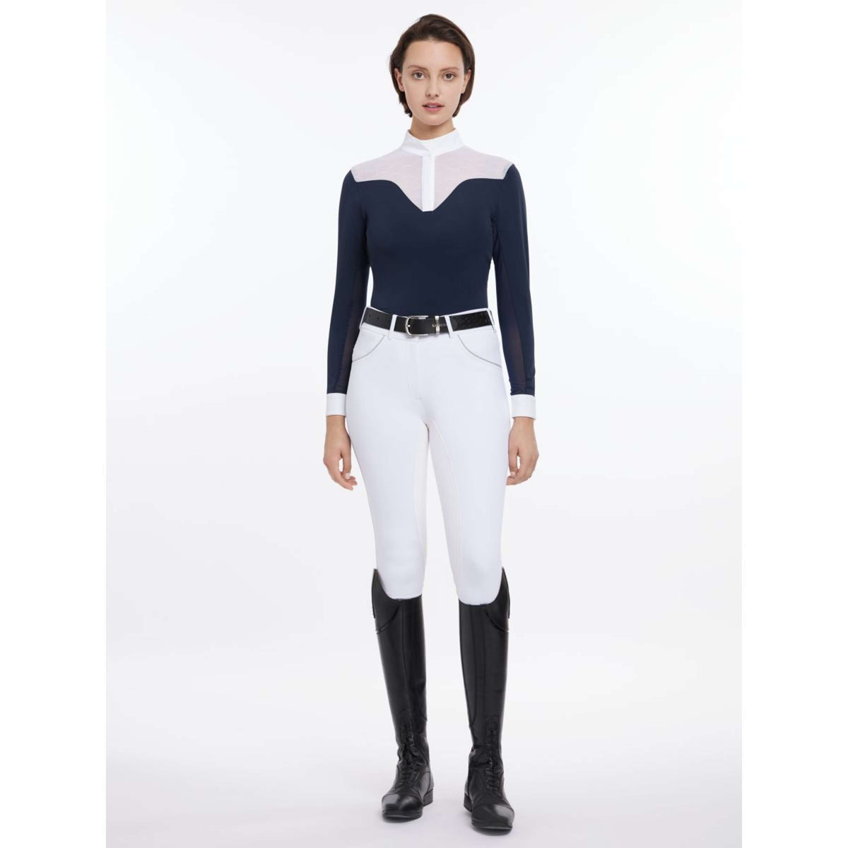 LeMieux Turniershirt Emily Lange Ärmel SS25 Navy