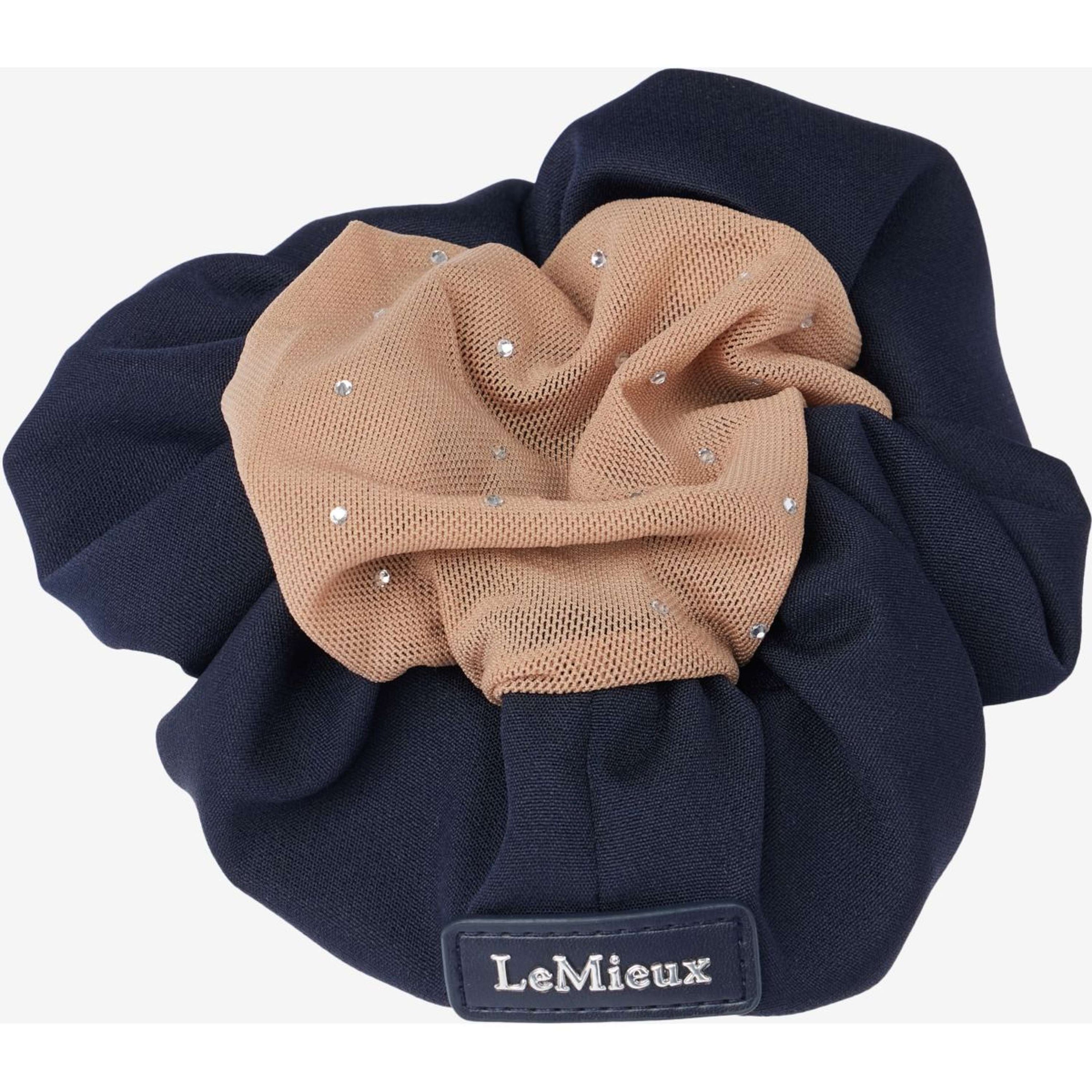 Haarnetz Scrunchie Marine/Blond Haarnetz Scrunchie Marine/Blond