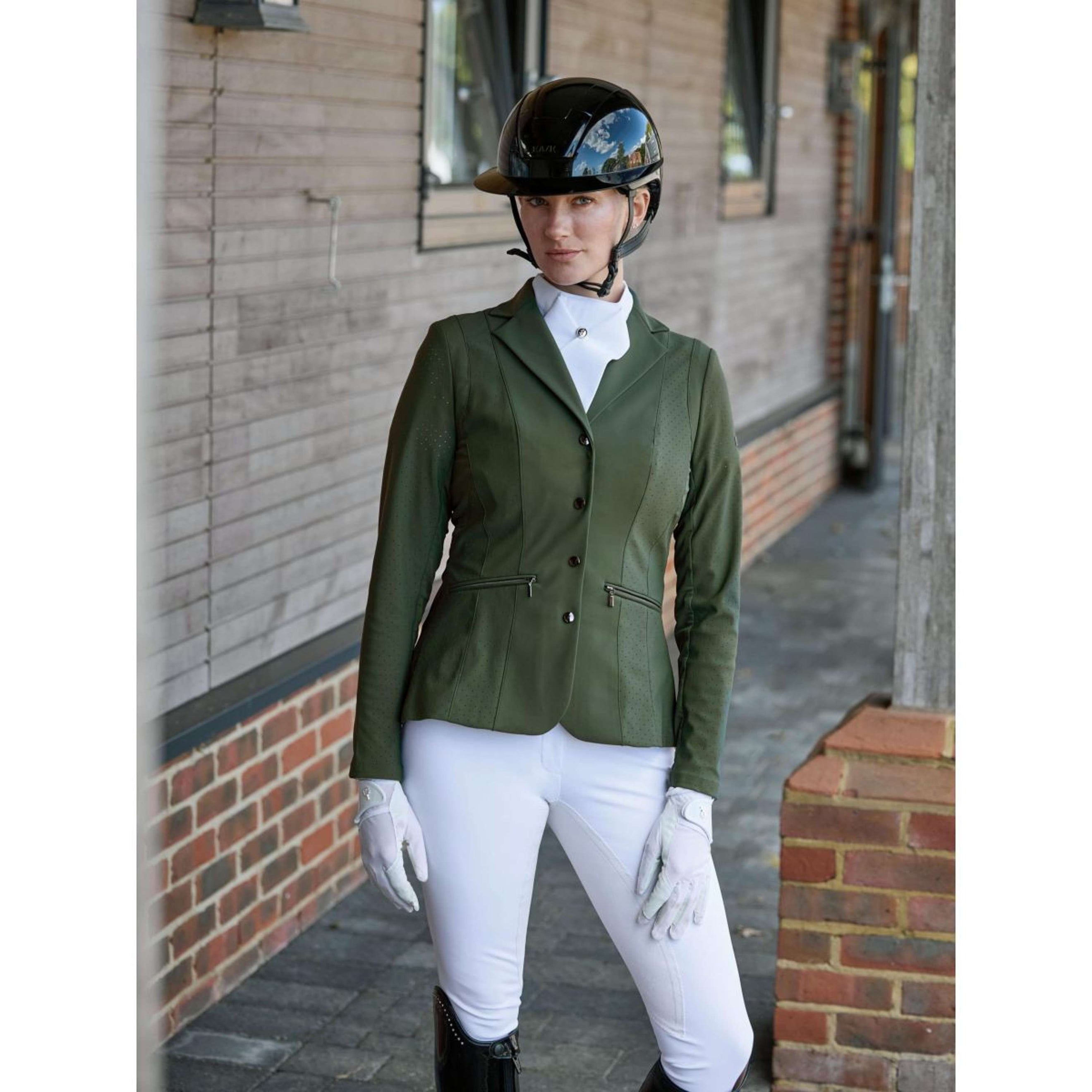 LeMieux Turnierjacket Jessica Mesh Pine Green LeMieux Turnierjacket Jessica Mesh Pine Green