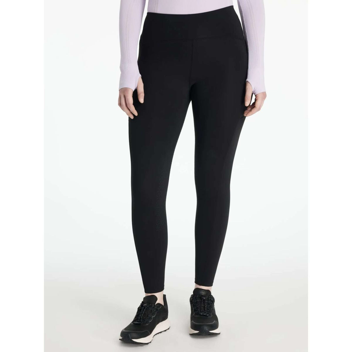 LeMieux Reitleggings Natalie Full Grip Schwarz