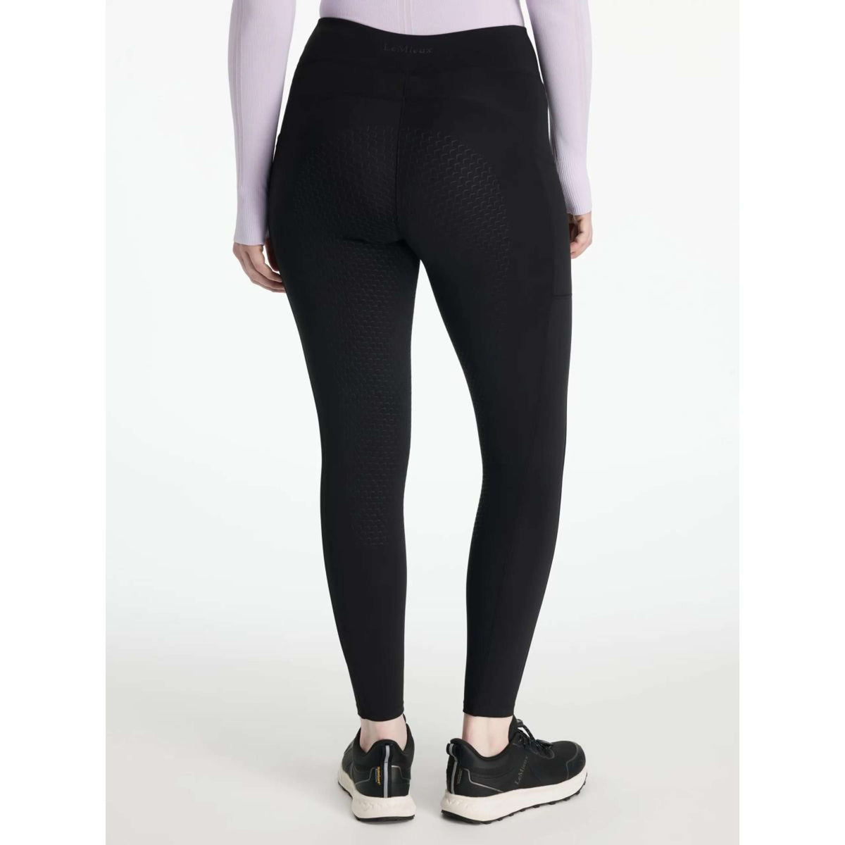 LeMieux Reitleggings Natalie Full Grip Schwarz