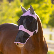 LeMieux Fliegenmaske Visor-Tek Mit Nüsternschutz Fondant