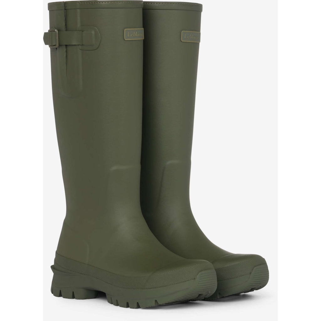 LeMieux Regenstiefel Bramshaw Wellington Olive