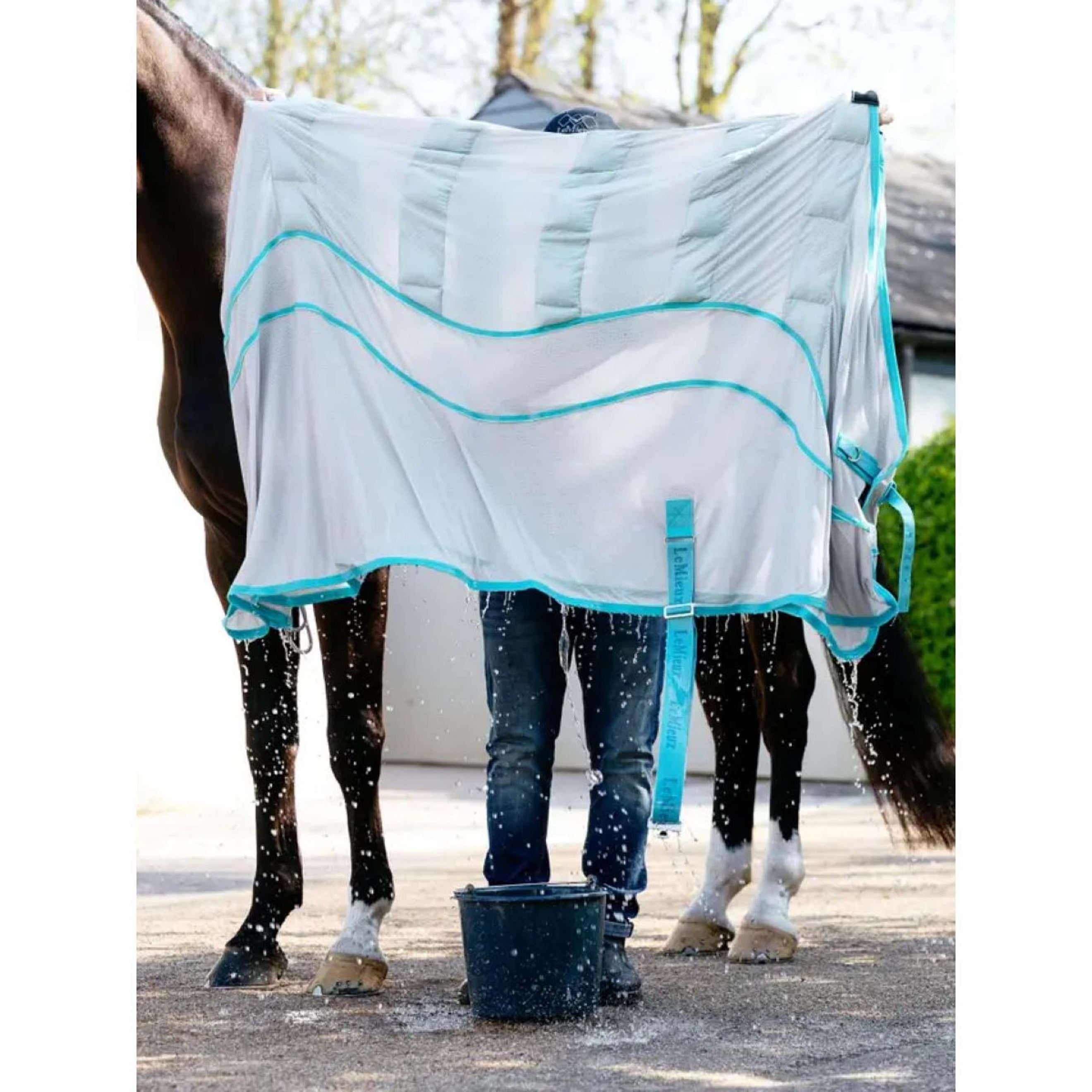 LeMieux Cooler Crystal Grau