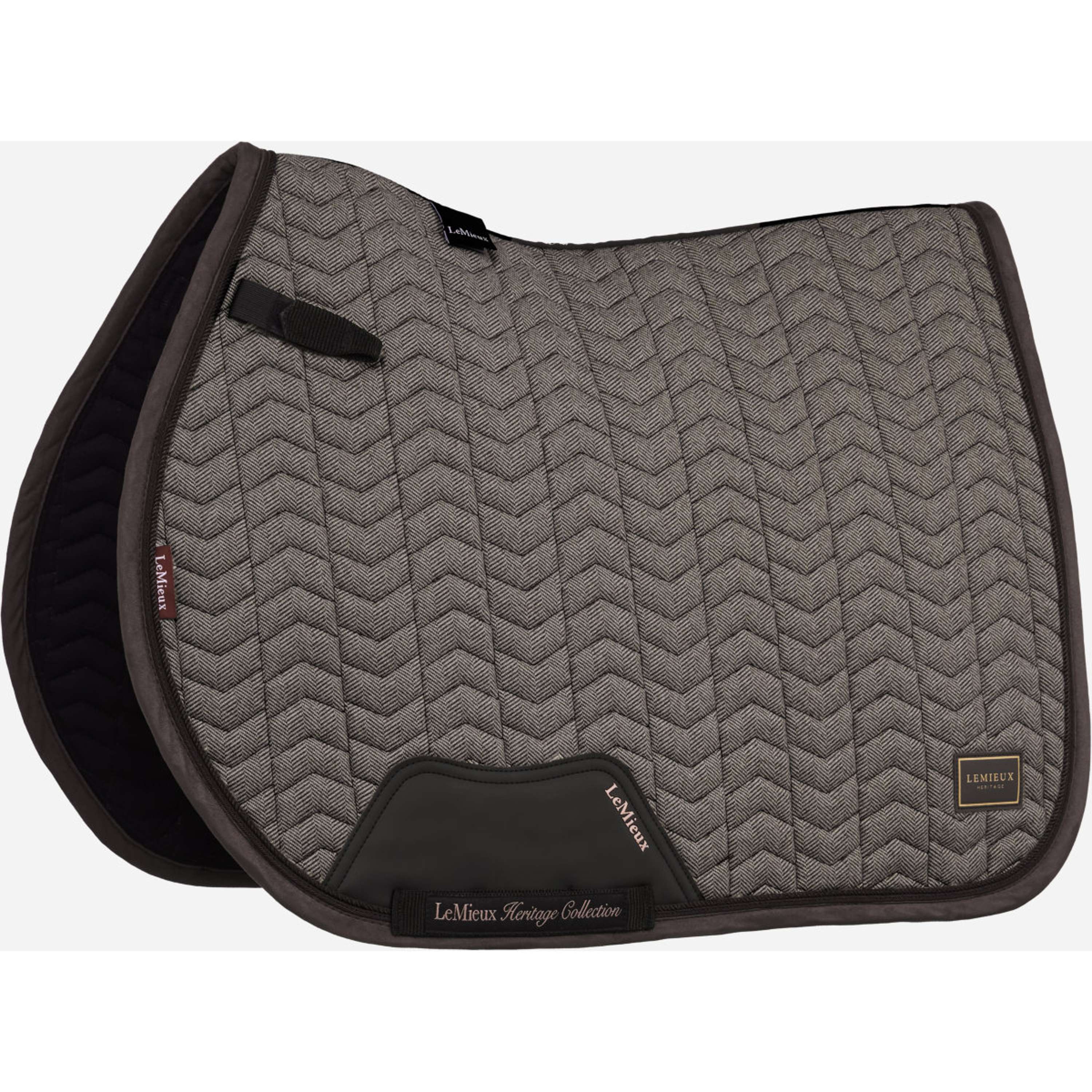 LeMieux Schabracke Heritage Herringbone Square Springen Cocoa