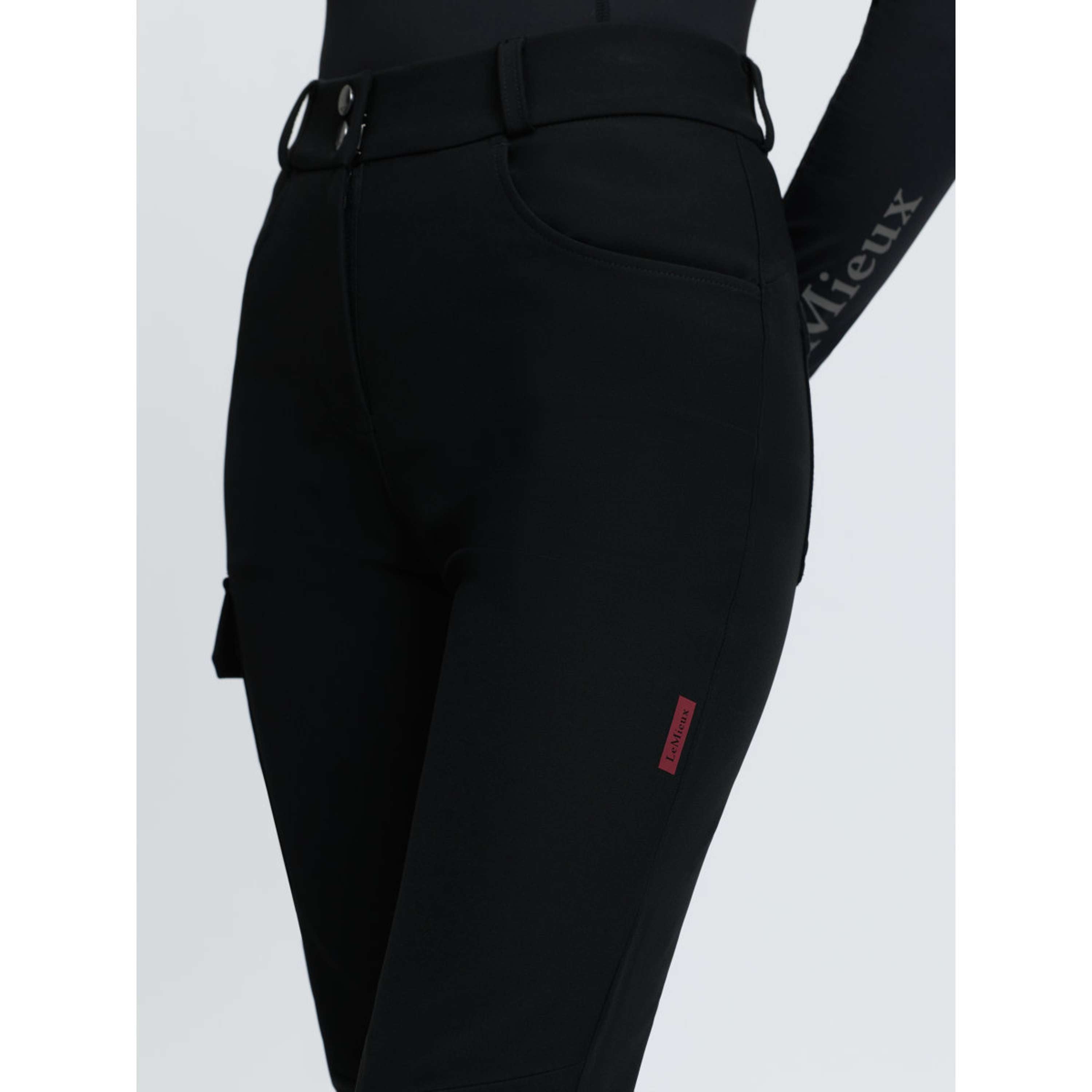 LeMieux Hose Stormwear Stretch Waterproof Schwarz