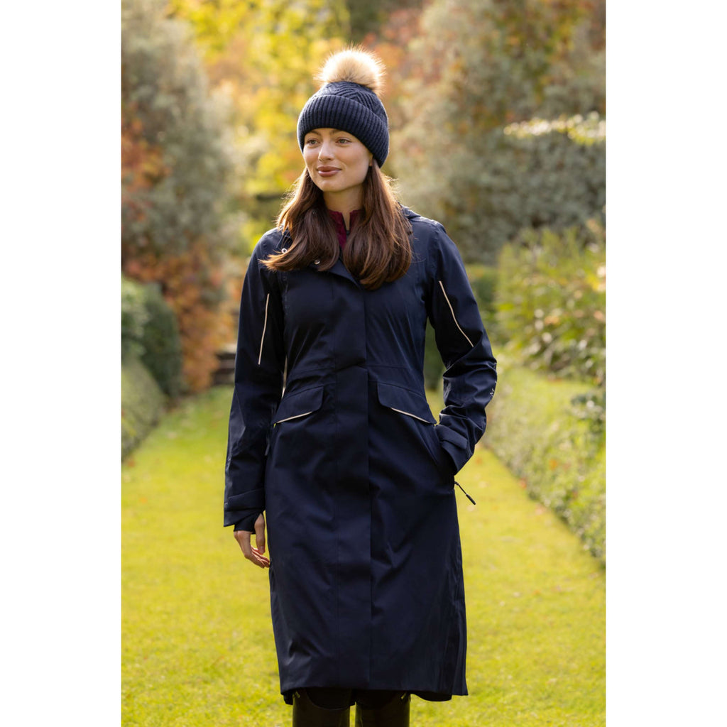 LeMieux Lange Jacke Stormwear Performance Riding Navy