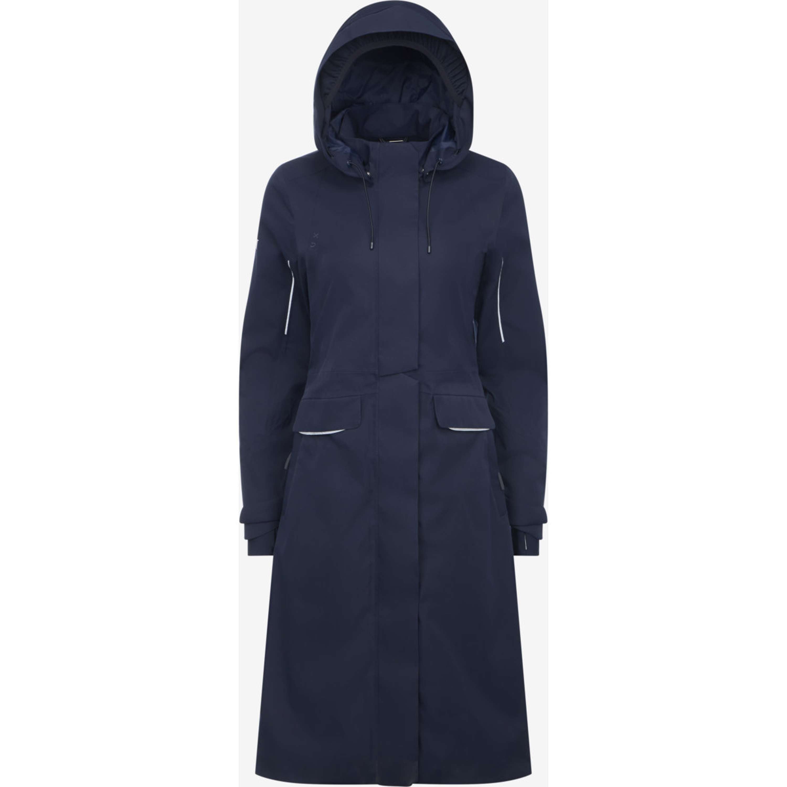 LeMieux Lange Jacke Stormwear Performance Riding Navy