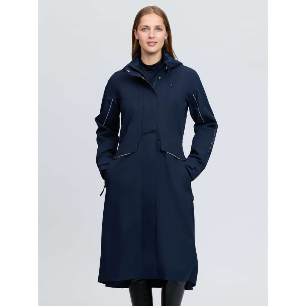 LeMieux Lange Jacke Stormwear Performance Riding Navy