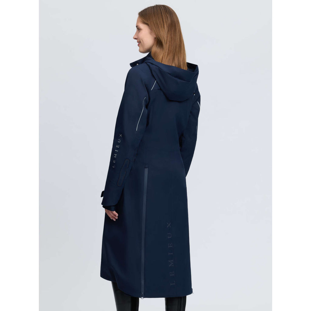 LeMieux Lange Jacke Stormwear Performance Riding Navy