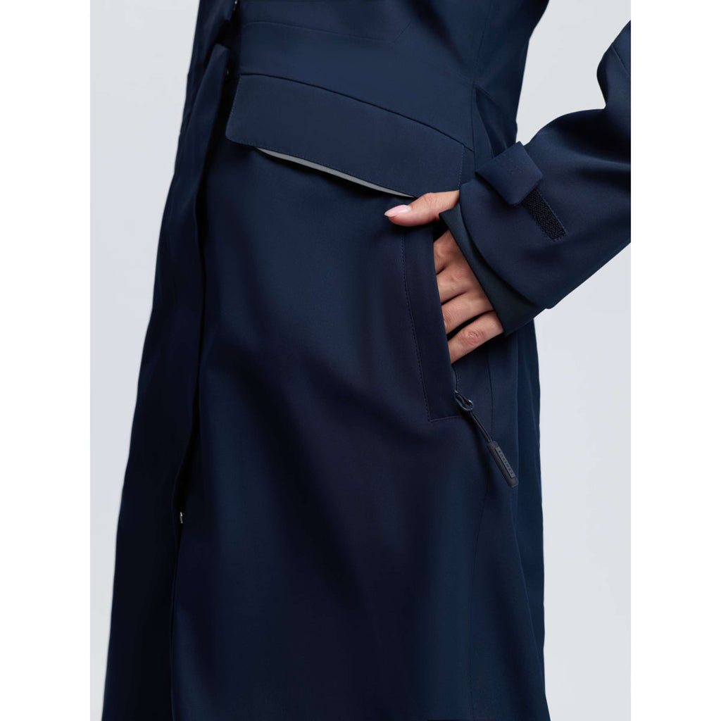 LeMieux Lange Jacke Stormwear Performance Riding Navy