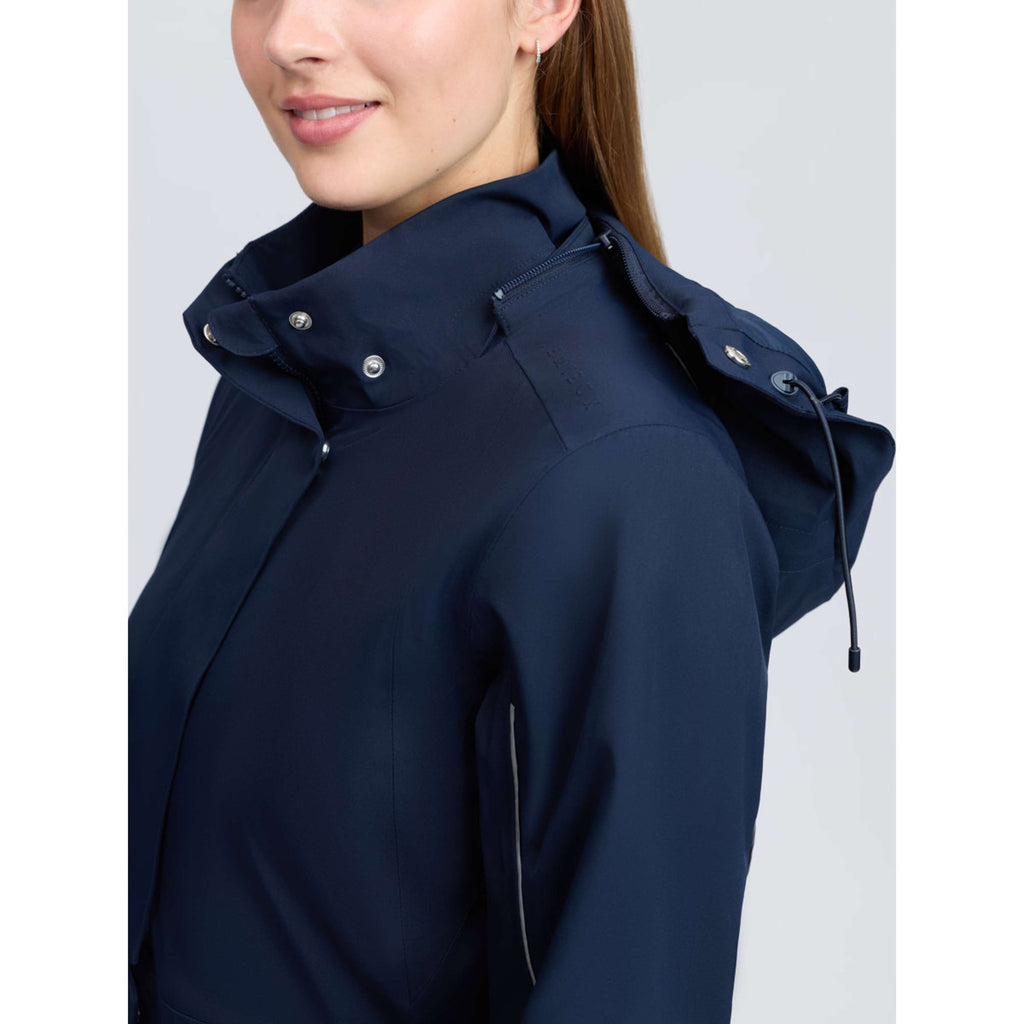 LeMieux Lange Jacke Stormwear Performance Riding Navy