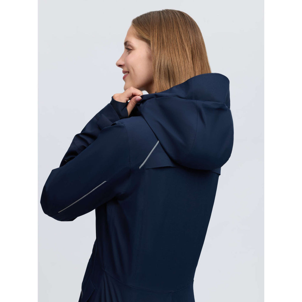 LeMieux Lange Jacke Stormwear Performance Riding Navy