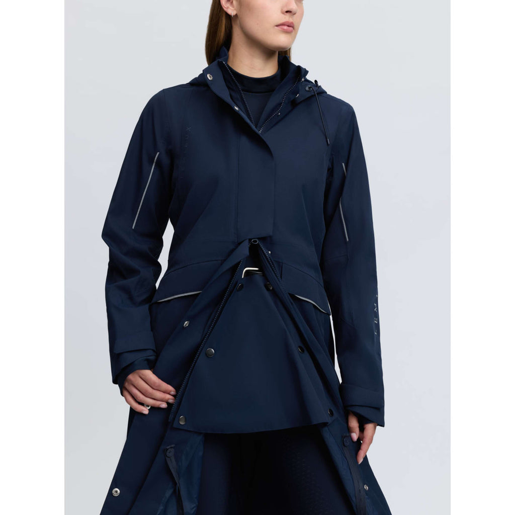 LeMieux Lange Jacke Stormwear Performance Riding Navy