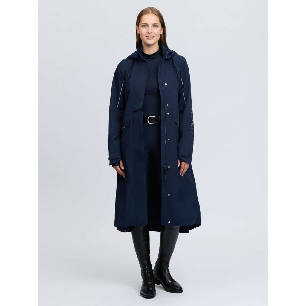 LeMieux Lange Jacke Stormwear Performance Riding Navy