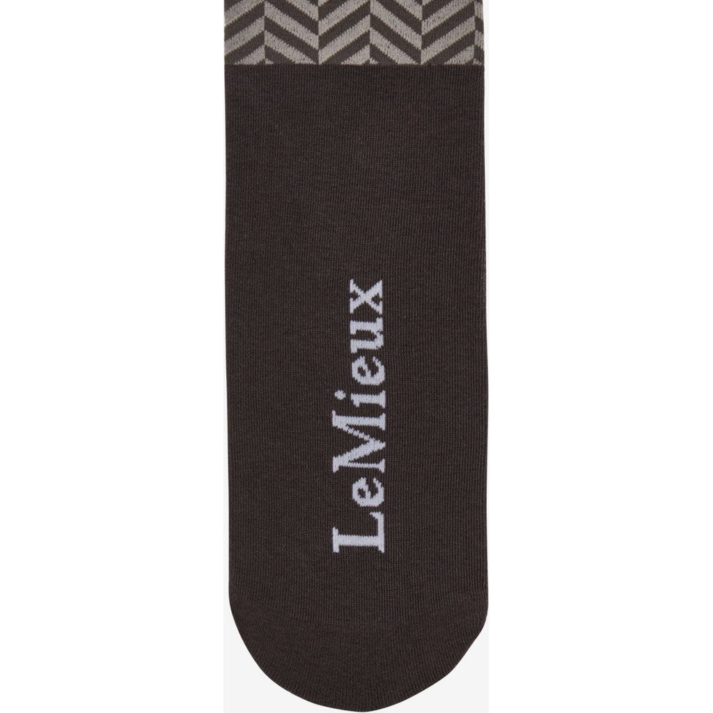 LeMieux Reitsocken Heritage Footsie Cocoa