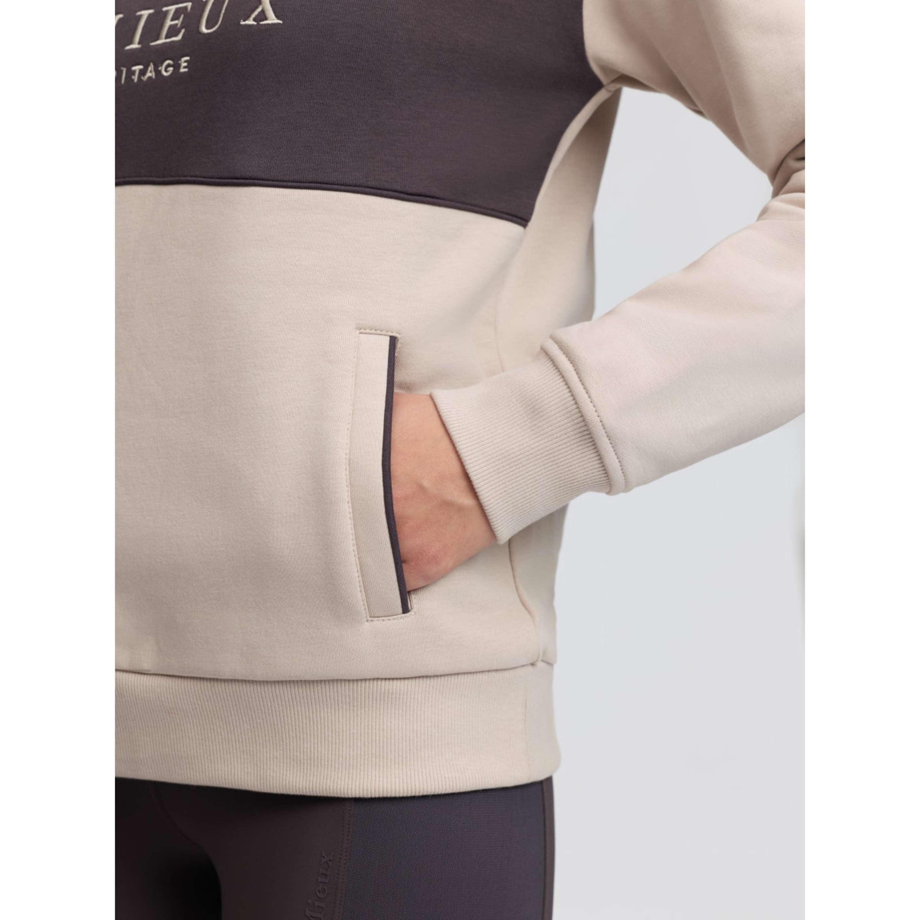 LeMieux Pullover Heritage Quarter Zip Stein