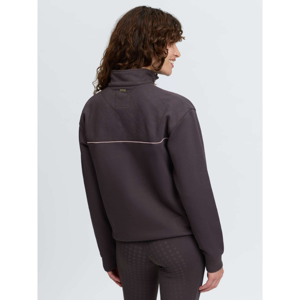 LeMieux Pullover Heritage Quarter Zip Cocoa